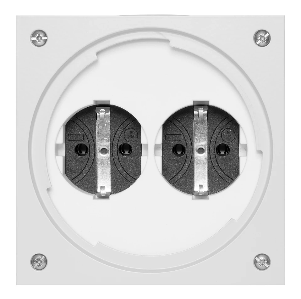 SCHUKO 双联卡口面板插座 1632760